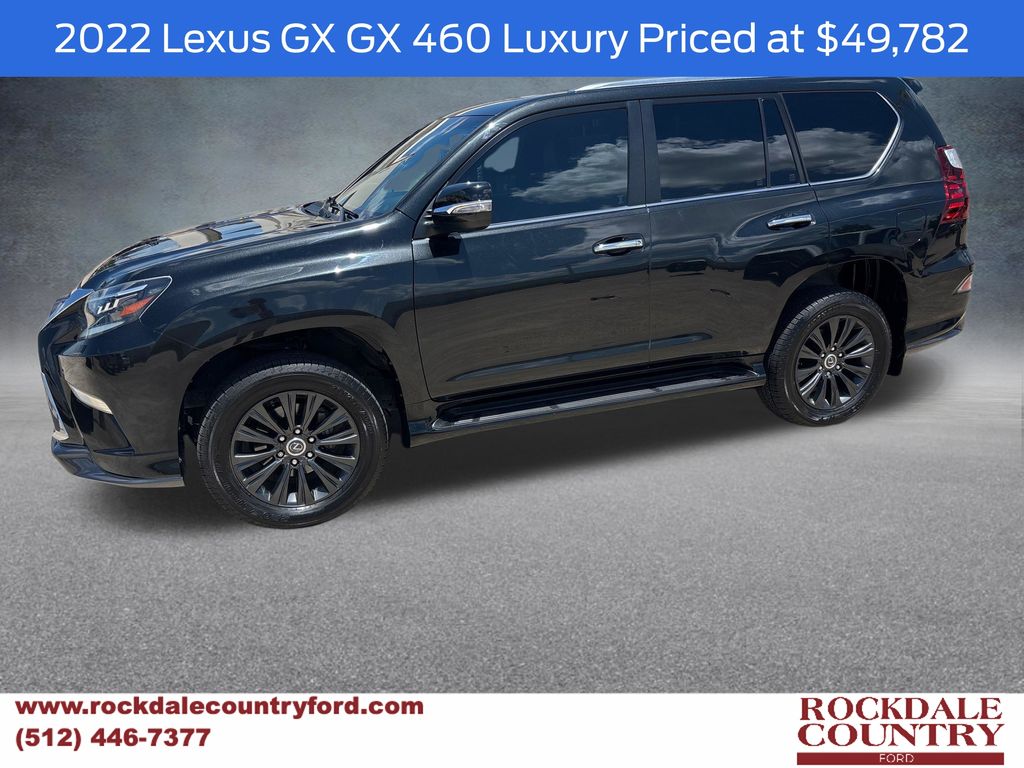 Black (Caviar) 2022 Lexus GX SUV / Crossover All-Wheel Drive 6-Speed Automatic