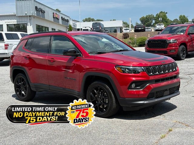 Red Hot Pearlcoat 2026 Jeep Compass SUV / Crossover Four-Wheel Drive 8-Speed Automatic