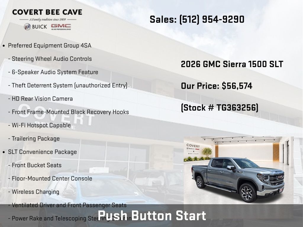 New 2026 Silver GMC SLT image 23