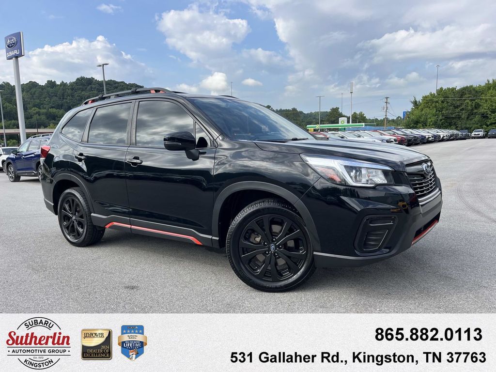 Crystal Black Silica 2020 Subaru Forester SUV / Crossover All-Wheel Drive Continuously Variable Transmission