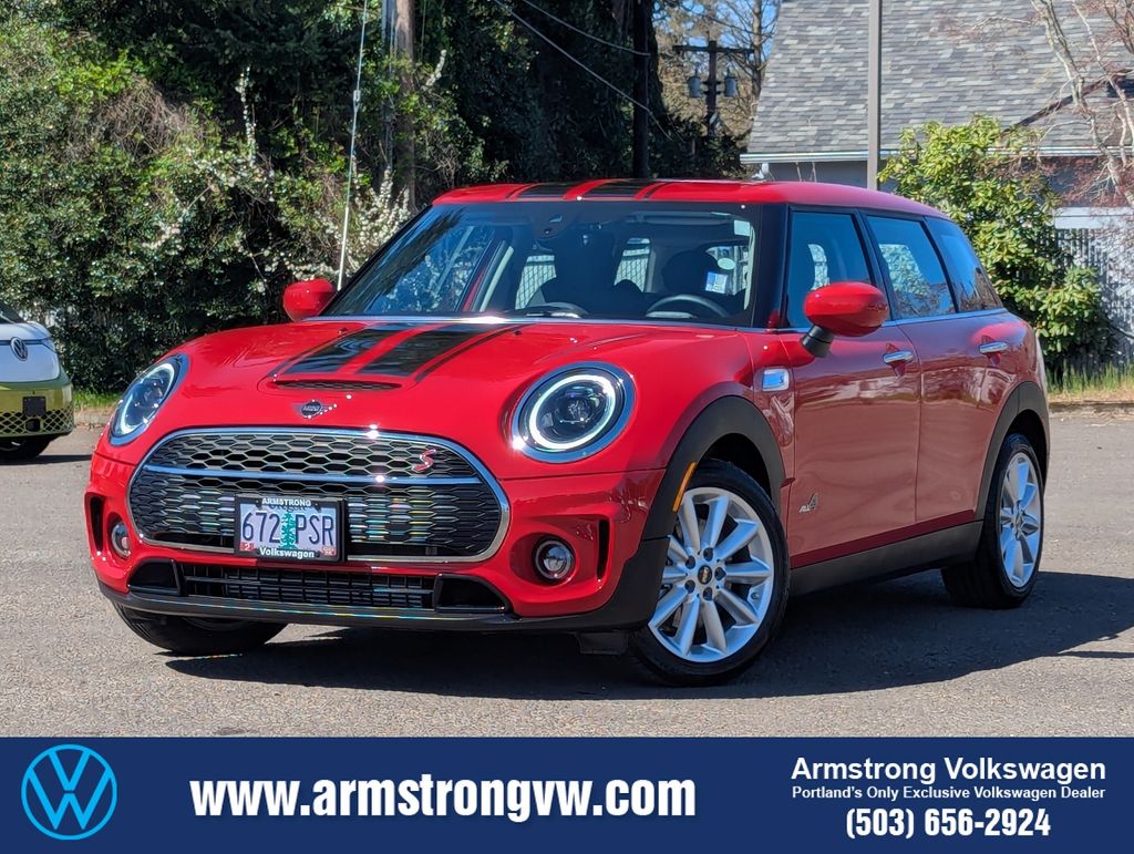 Chili Red 2024 MINI Cooper Clubman Classic Cooper S ALL4 AWD Wagon All-Wheel Drive 8-Speed Automatic