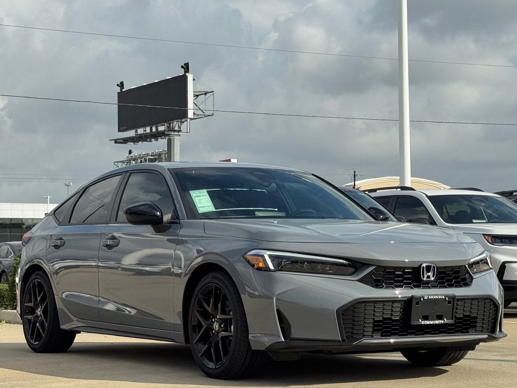 2026 Honda Civic Hybrid Sport Gray at Shottenkirk Kia Fort Bend