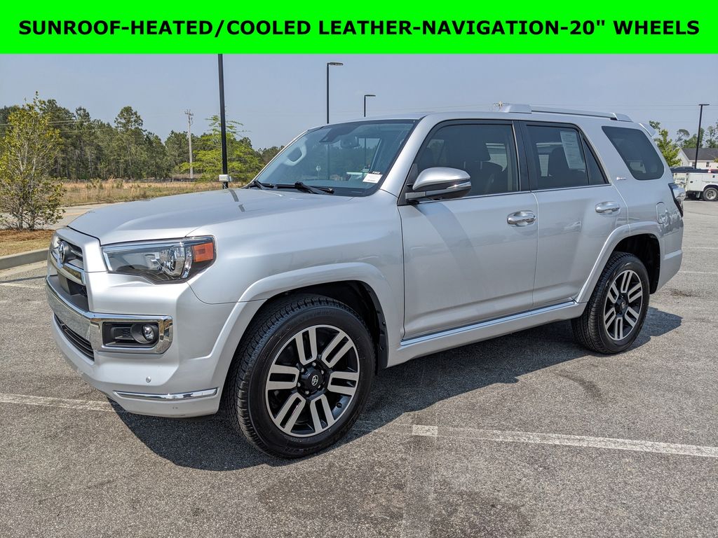 Classic Silver Metallic 2024 Toyota 4Runner Limited RWD SUV / Crossover 4X2 5-Speed Automatic