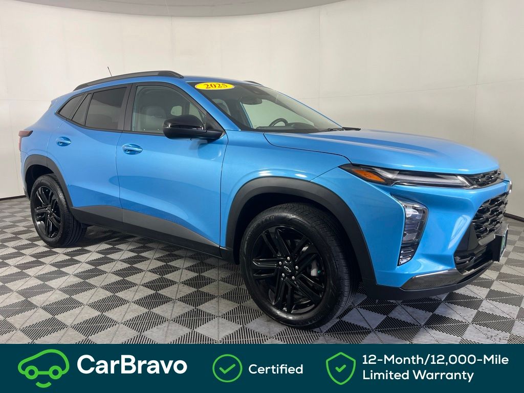 Marina Blue Metallic 2025 Chevrolet Trax SUV / Crossover Front-Wheel Drive 6-Speed Automatic