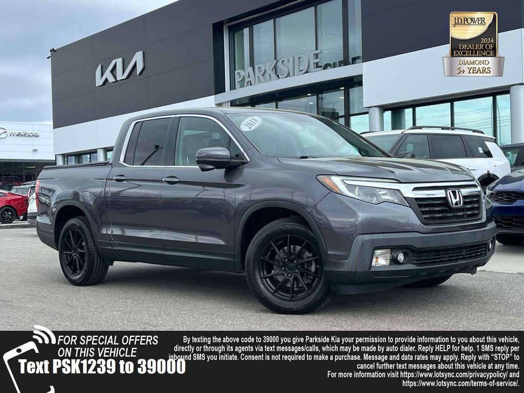 2018 Honda Ridgeline RTL-T