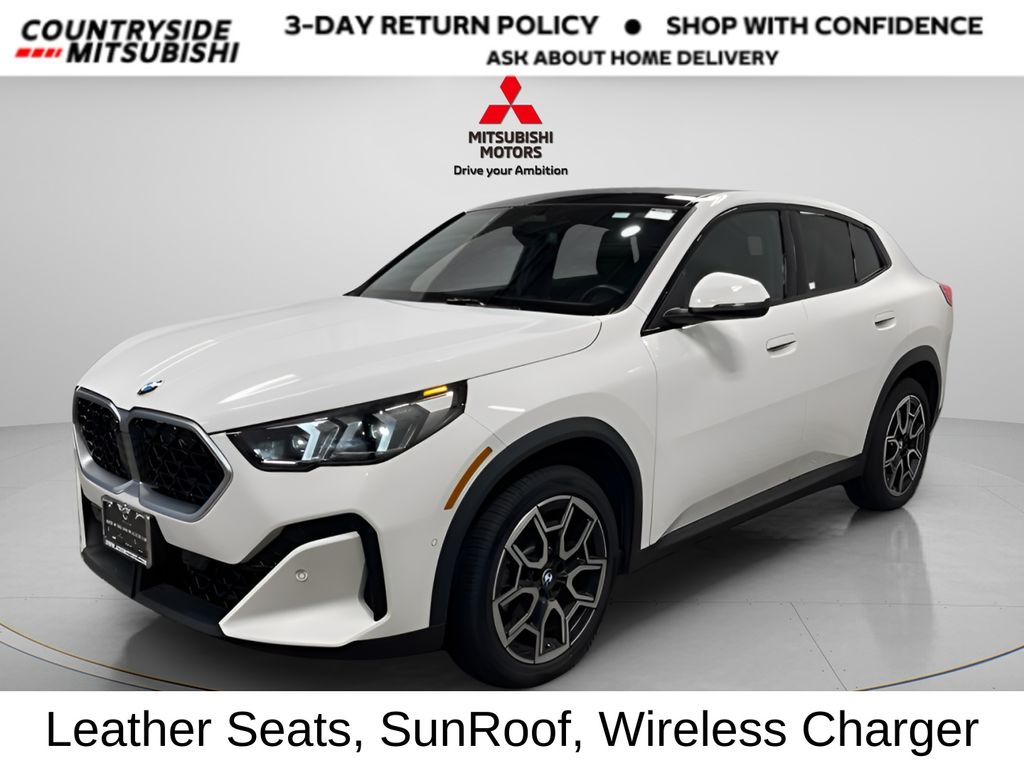 Alpine White 2025 BMW X2 SUV / Crossover All-Wheel Drive 7-Speed Automatic