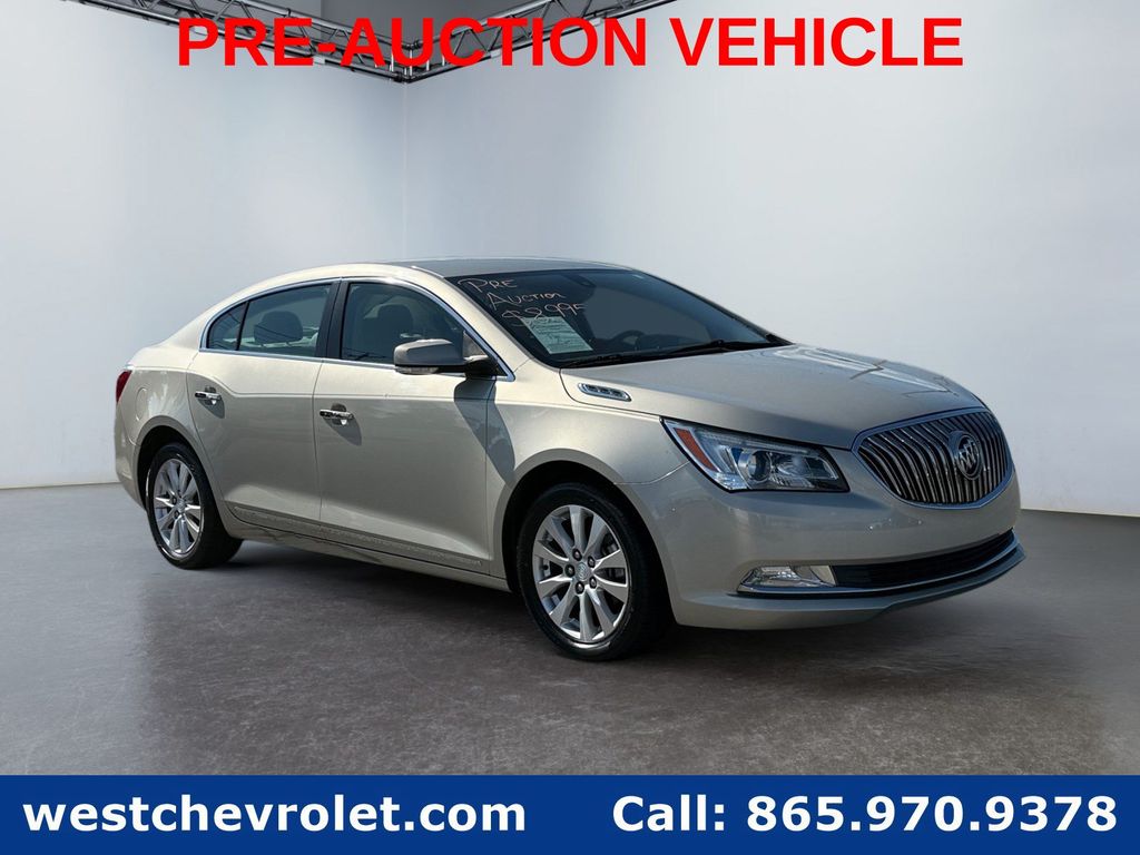 Champagne Silver Metallic 2014 Buick LaCrosse Sedan Front-Wheel Drive 6-Speed Automatic
