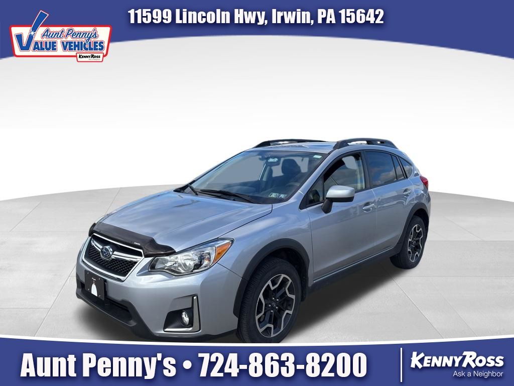 Ice Silver Metallic 2016 Subaru Crosstrek Premium AWD SUV / Crossover All-Wheel Drive Continuously Variable Transmission