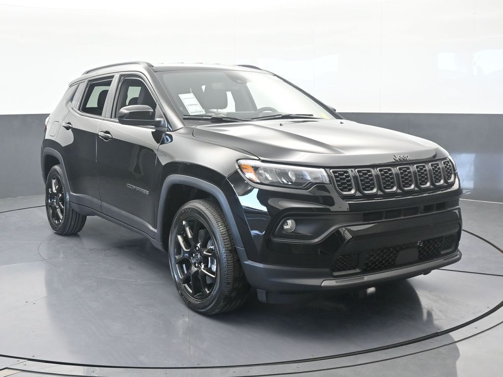 New 2026 Diamond Black Crystal Pearlcoat Jeep Latitude image 2