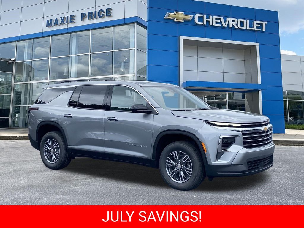 Sterling Gray Metallic 2026 Chevrolet Traverse SUV / Crossover Front-Wheel Drive 8-Speed Automatic