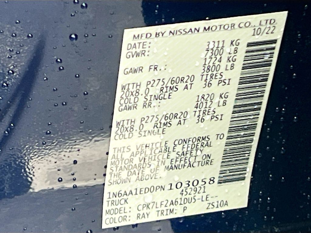 Used 2023 Deep Blue Pearl Nissan Platinum Reserve image 33
