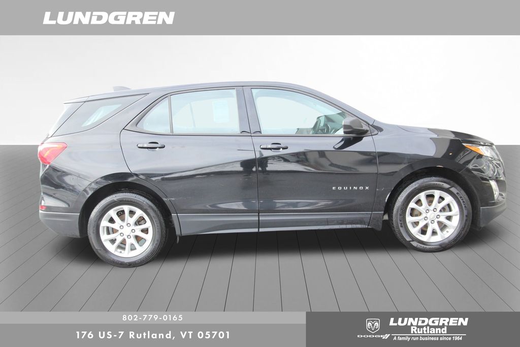Used 2018 Chevrolet Equinox LS with VIN 2GNAXREV3J6275872 for sale in Rutland, VT