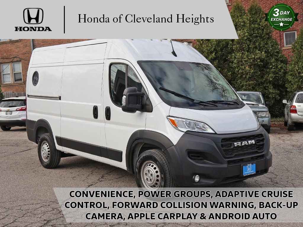 2024 RAM ProMaster 1500 Tradesman 136 High Roof Cargo Van without Passenger Seat FWD