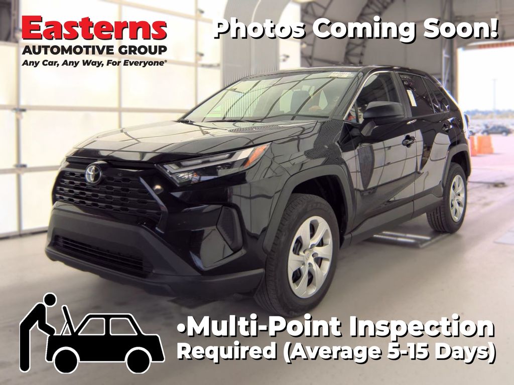 Midnight Black Metallic 2025 Toyota RAV4 SUV / Crossover Front-Wheel Drive 8-Speed Automatic