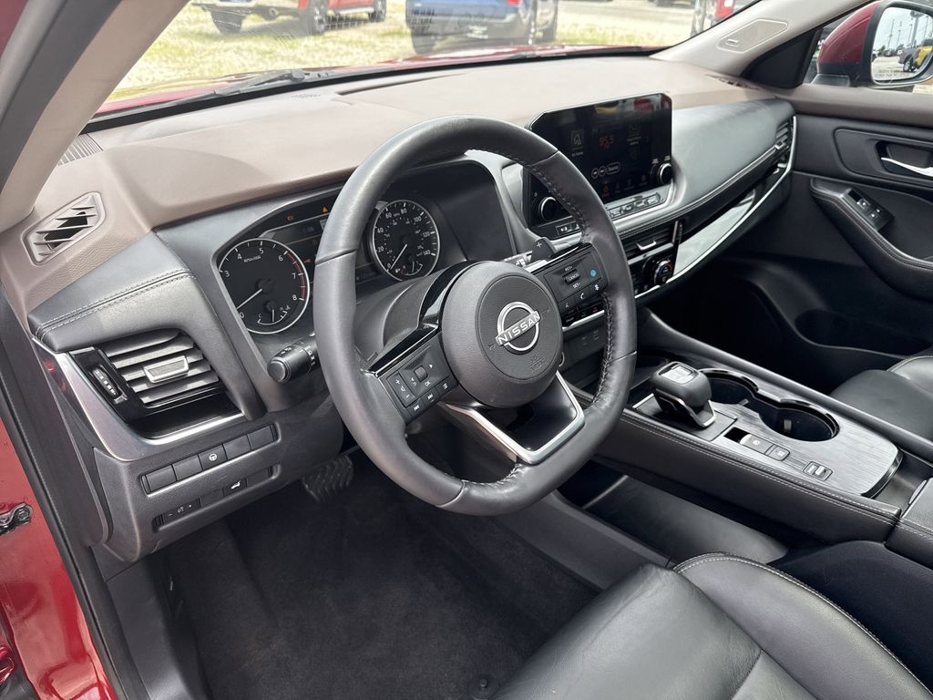 2023 Nissan Rogue SL Red at South Houston Nissan