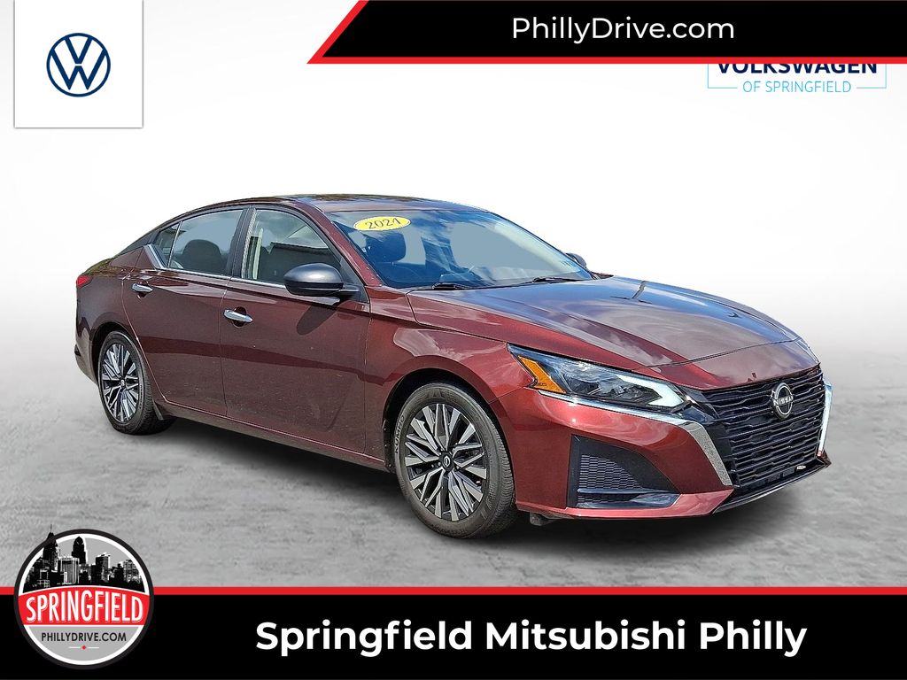 Garnet Pearl Metallic 2024 Nissan Altima Sedan Front-Wheel Drive Continuously Variable Transmission