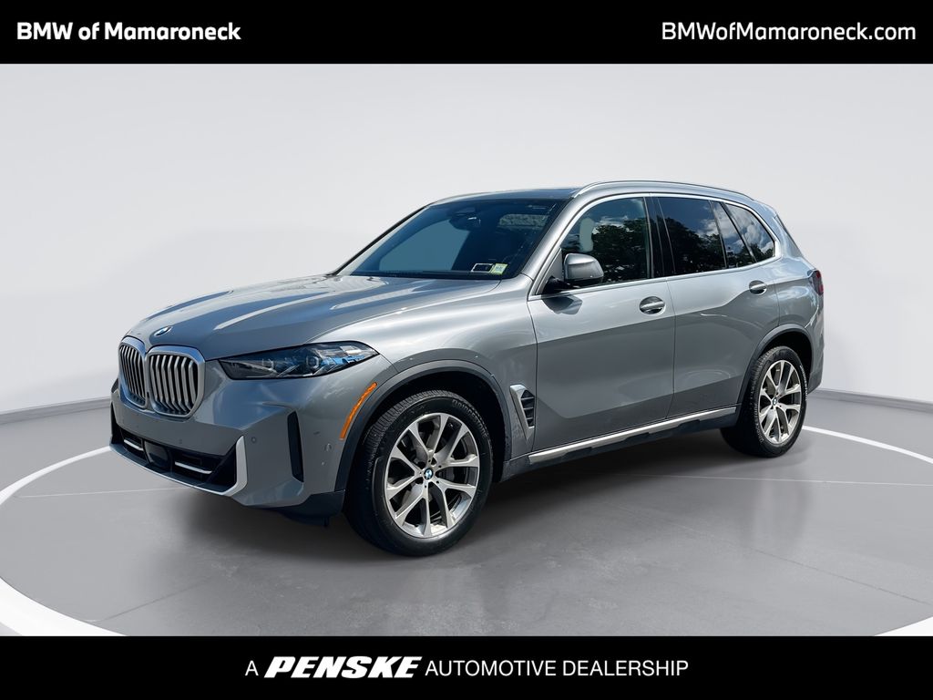 Gray (Skyscraper Grey Metallic) 2025 BMW X5 xDrive40i AWD SUV / Crossover All-Wheel Drive Automatic