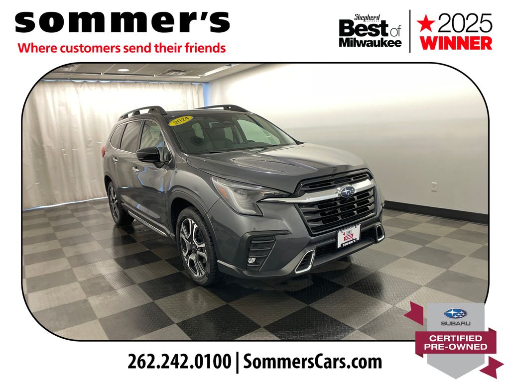 Magnetite Gray Metallic 2024 Subaru Ascent Touring AWD SUV / Crossover All-Wheel Drive Continuously Variable Transmission