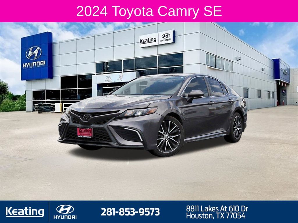 Predawn Gray Mica 2024 Toyota Camry Sedan Front-Wheel Drive 8-Speed Automatic