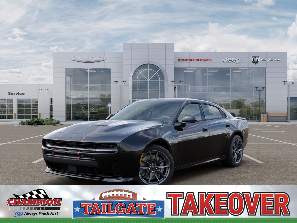 Diamond Black Crystal Pearlcoat 2027 Dodge Charger Sedan All-Wheel Drive 8-Speed Automatic