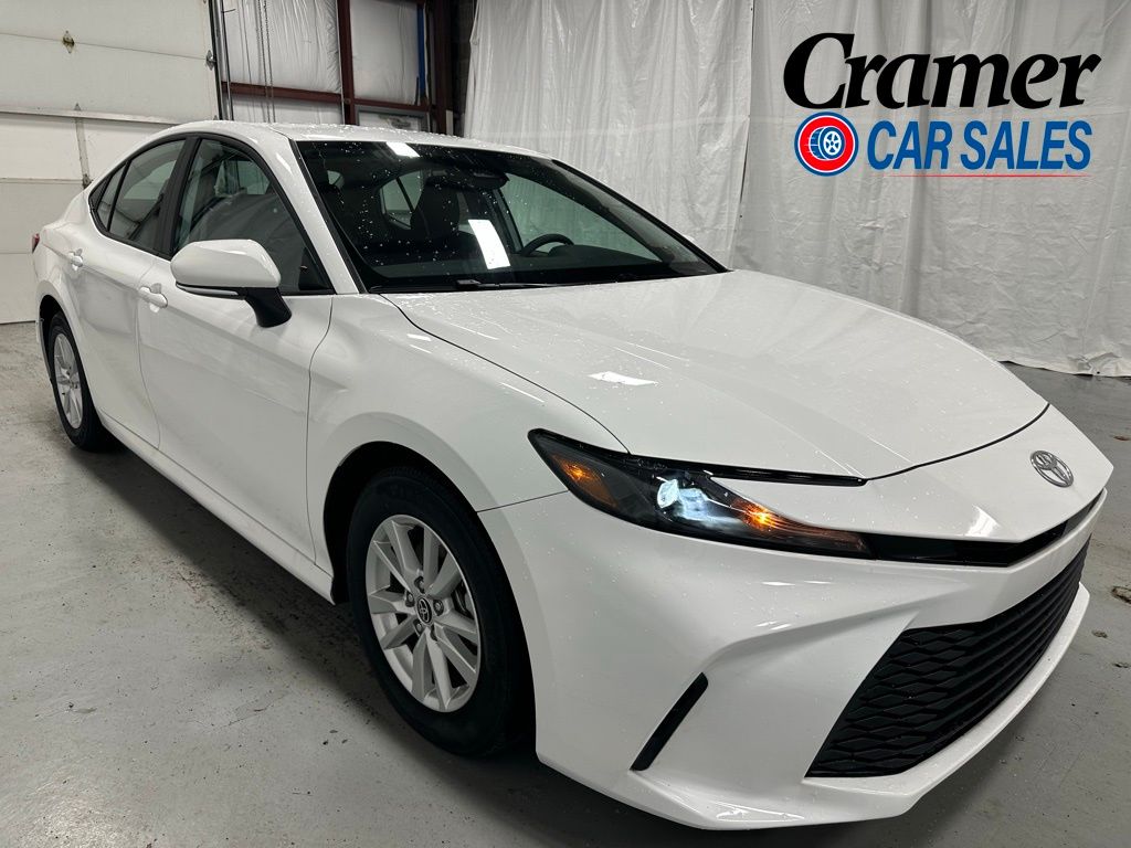 Ice Cap 2025 Toyota Camry LE FWD Sedan Front-Wheel Drive Continuously Variable Transmission