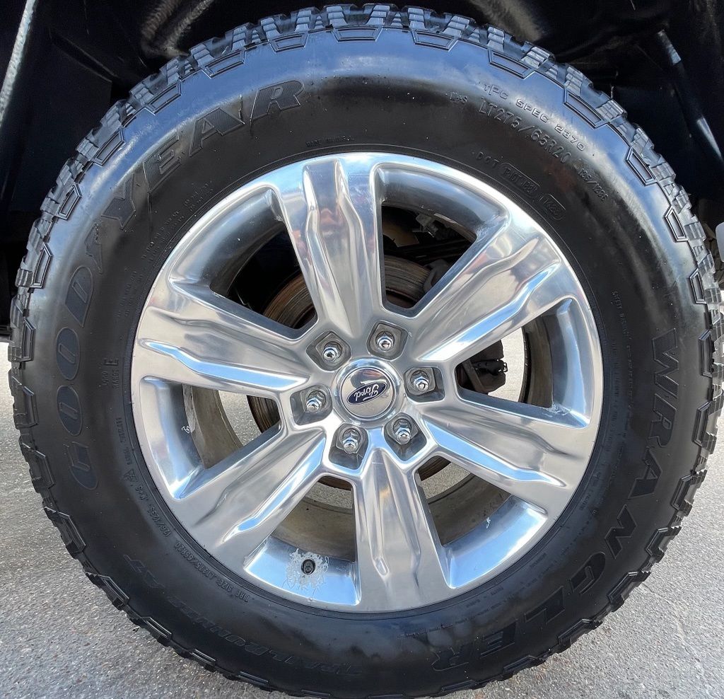 2013 Ford F-150 Platinum White at Bayway Cadillac of The Woodlands