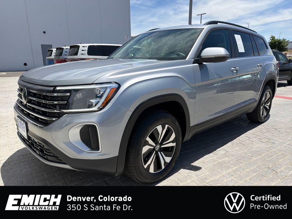 Silver Mist Metallic 2026 Volkswagen Atlas SUV / Crossover All-Wheel Drive 8-Speed Automatic