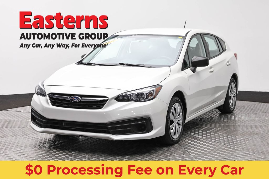 Crystal White Pearl 2023 Subaru Impreza Wagon AWD Wagon All-Wheel Drive Continuously Variable Transmission