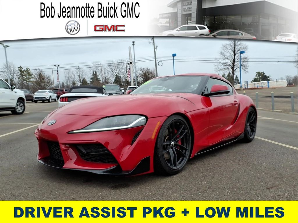 Renaissance Red 2020 Toyota Supra 3.0 RWD Coupe Rear-Wheel Drive 8-Speed Automatic