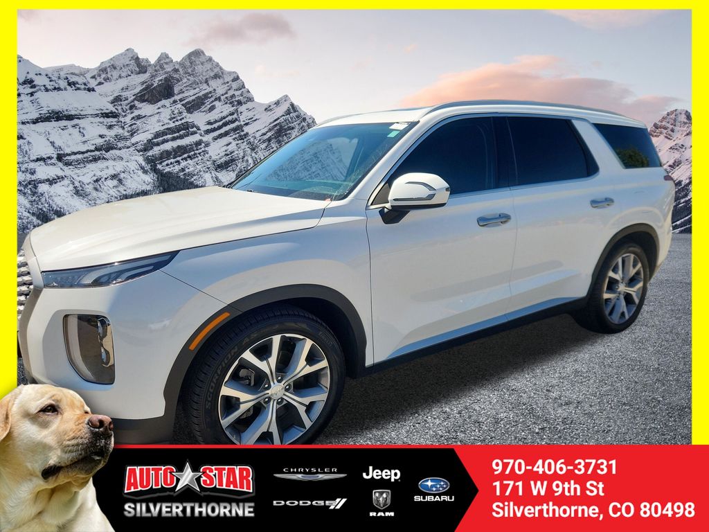 Hyper White 2022 Hyundai Palisade SUV / Crossover All-Wheel Drive 8-Speed Automatic