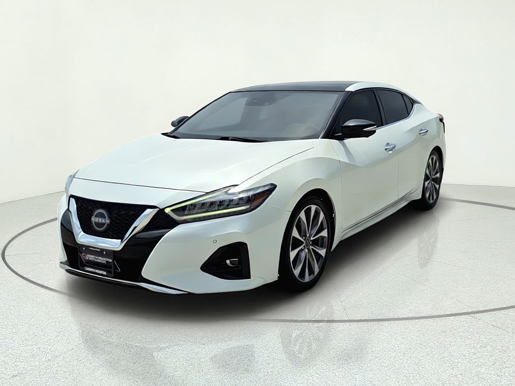 2023 Nissan Maxima Platinum White at AutoSavvy Houston Southwest