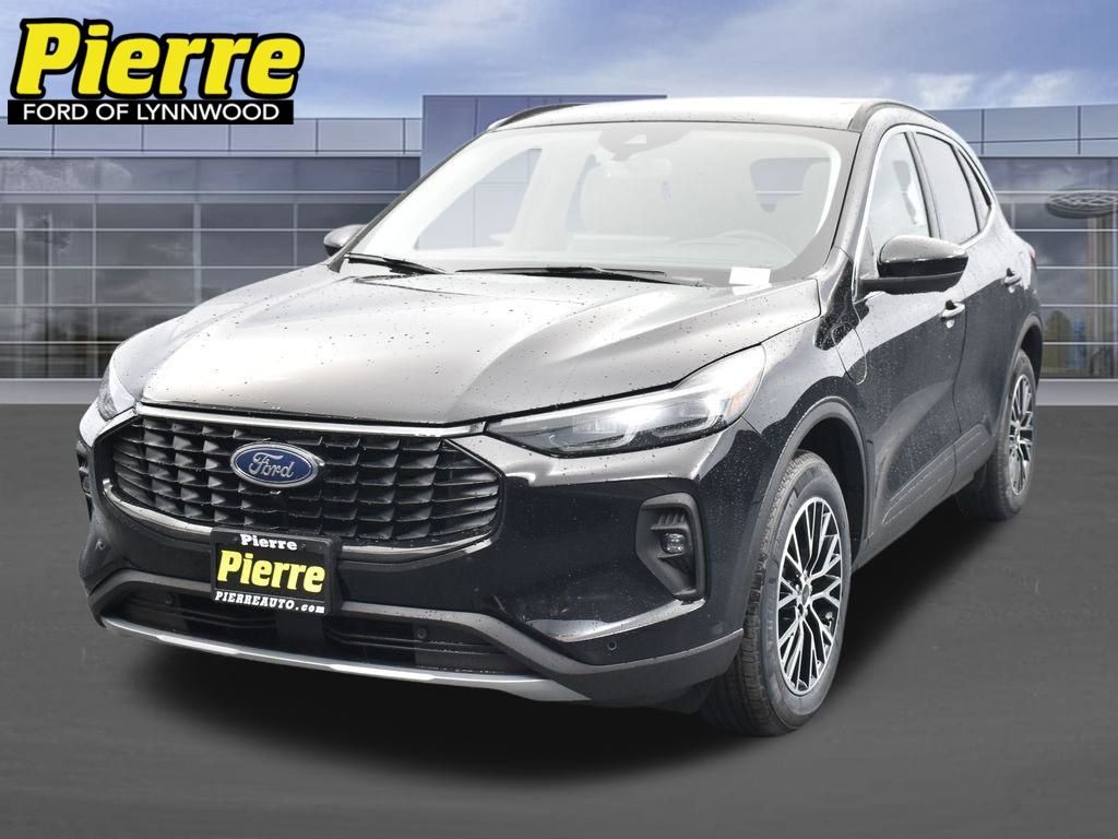 Black Metallic 2025 Ford Escape Hybrid Plug-in FWD SUV / Crossover Front-Wheel Drive Continuously Variable Transmission