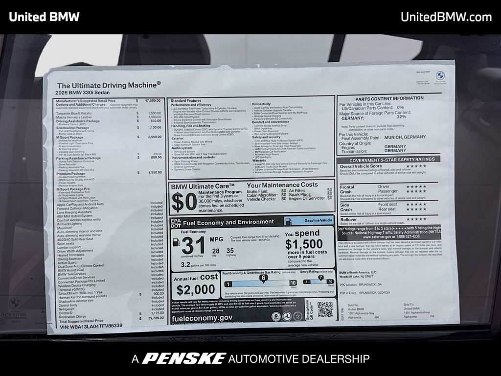 Thumbnail: 2026 BMW 3 Series - 15