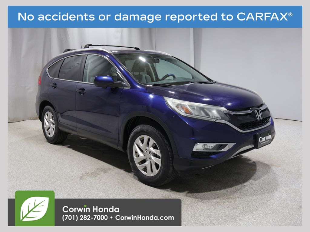 Black (Obsidian Blue Pearl) 2015 Honda CR-V SUV / Crossover All-Wheel Drive Continuously Variable Transmission