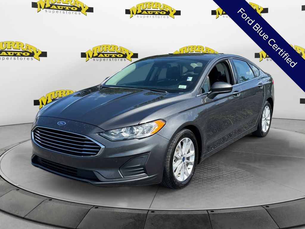 Gray (Magnetic) 2020 Ford Fusion Sedan Front-Wheel Drive 6-Speed Automatic