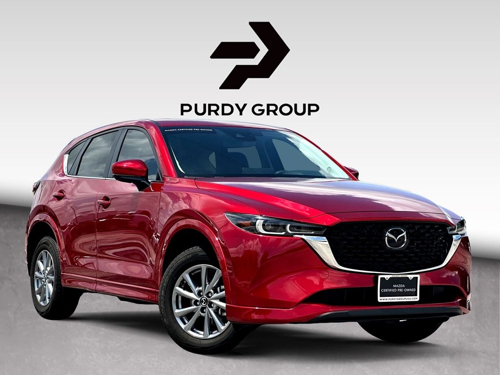 Red Crystal 2025 Mazda CX-5 2.5 S Preferred AWD SUV / Crossover All-Wheel Drive 6-Speed Automatic