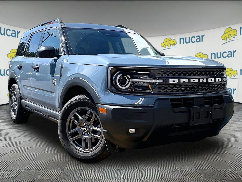 Blue (Azure Gray Metallic) 2025 Ford Bronco Sport SUV / Crossover All-Wheel Drive 8-Speed Automatic