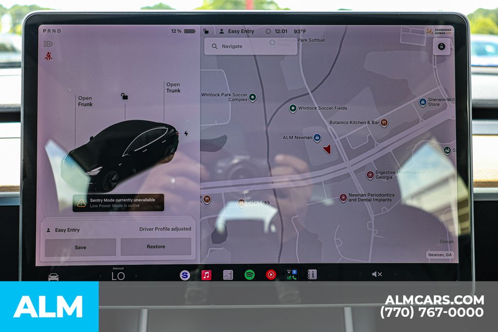 Used 2020 Black Tesla Standard image 34