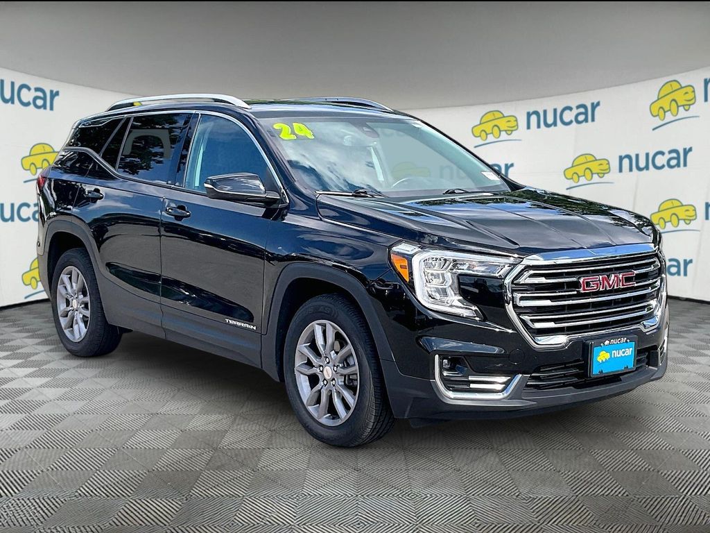 Black 2024 GMC Terrain SUV / Crossover All-Wheel Drive 9-Speed Automatic