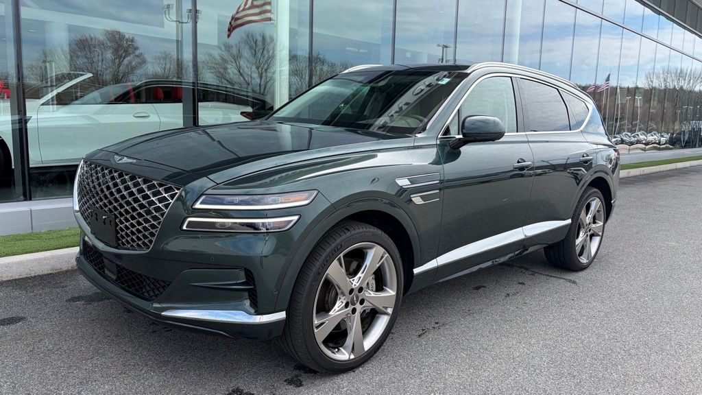 Cardiff Green 2024 Genesis GV80 2.5T AWD SUV / Crossover All-Wheel Drive 8-Speed Automatic