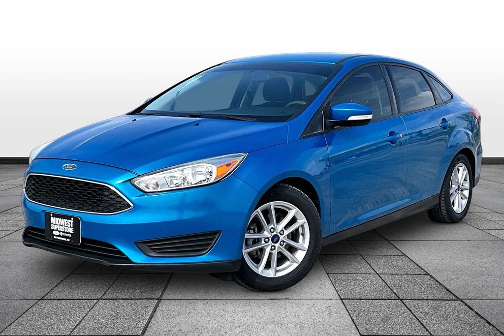 Blue Candy 2016 Ford Focus SE Sedan Front-Wheel Drive Automatic