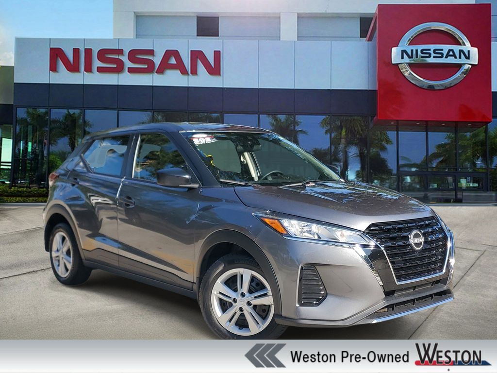 used 2023 Nissan Kicks car, priced at $16,878