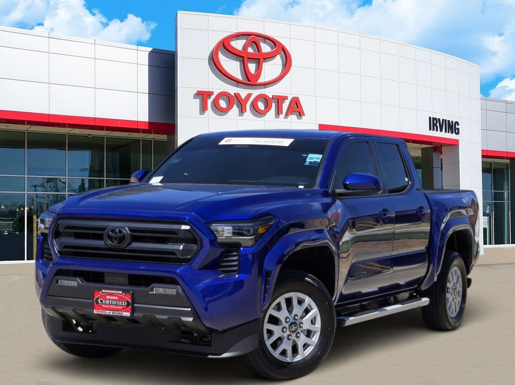 Blue Crush Metallic 2025 Toyota Tacoma Pickup Truck Four-Wheel Drive 8-Speed Automatic