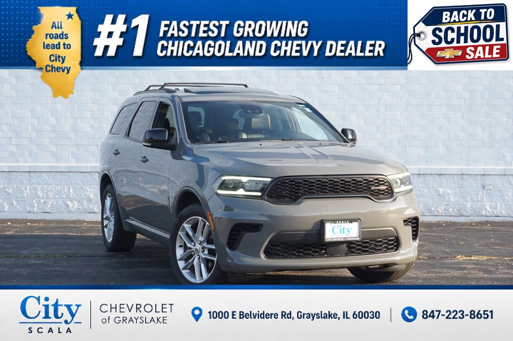 Destroyer Gray Clearcoat 2024 Dodge Durango SUV / Crossover All-Wheel Drive 8-Speed Automatic