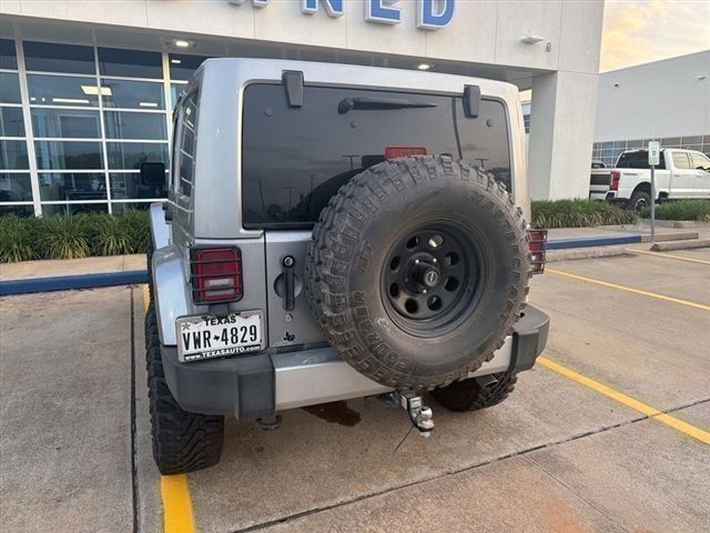2013 Jeep Wrangler Unlimited Sahara Silver at Emmons Autoplex