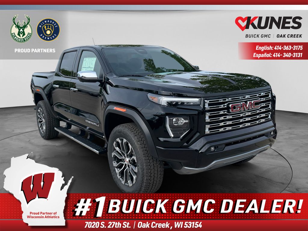 Onyx Black 2026 GMC Canyon Pickup Truck Four-Wheel Drive 8-Speed Automatic