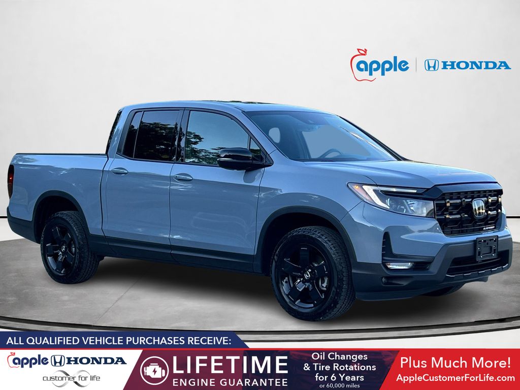 Sonic Gray Pearl 2026 Honda Ridgeline Black Edition AWD Pickup Truck All-Wheel Drive 9-Speed Automatic