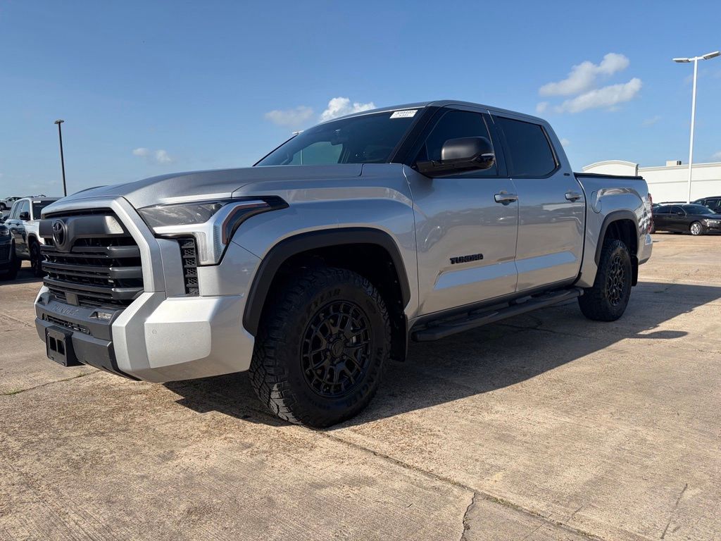 Celestial Silver Metallic 2025 Toyota Tundra Pickup Truck Four-Wheel Drive Automatic