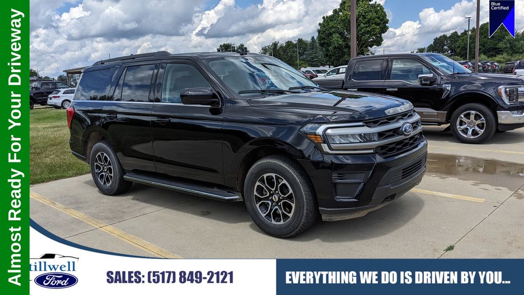 Black Metallic 2023 Ford Expedition SUV / Crossover Four-Wheel Drive Automatic