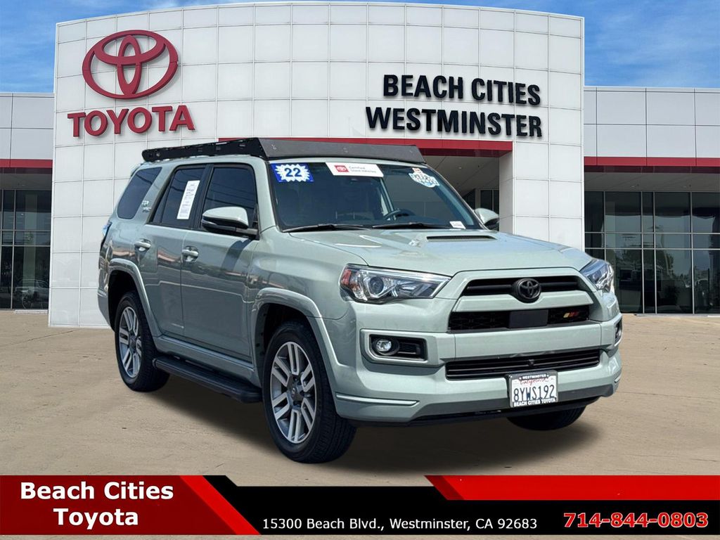 Lunar Rock 2022 Toyota 4Runner SUV / Crossover 4X2 5-Speed Automatic